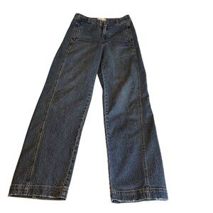 Habitual High-Rise Wide-Leg Jeans Size 4/27 90's Y2K Streetwear Modern Classicis